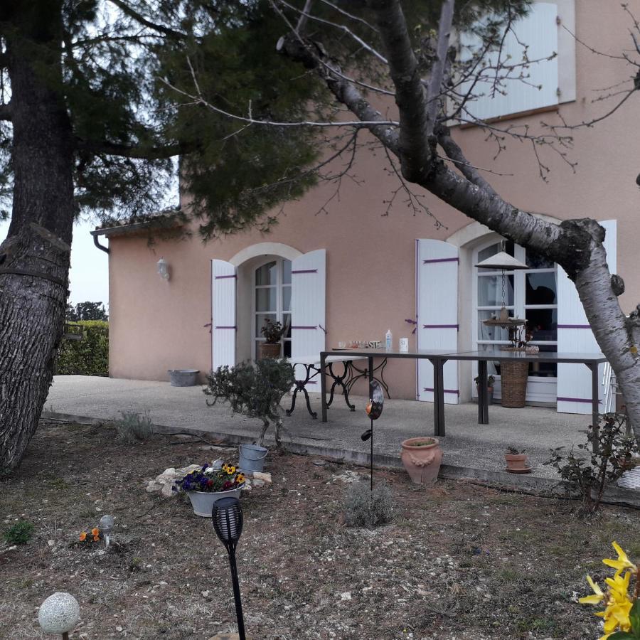 Bed and Breakfast Vents d'Anges Sainte-Cécile-les-Vignes Exterior foto