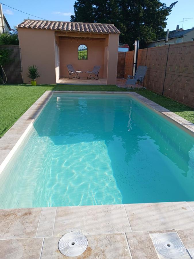 Bed and Breakfast Vents d'Anges Sainte-Cécile-les-Vignes Exterior foto