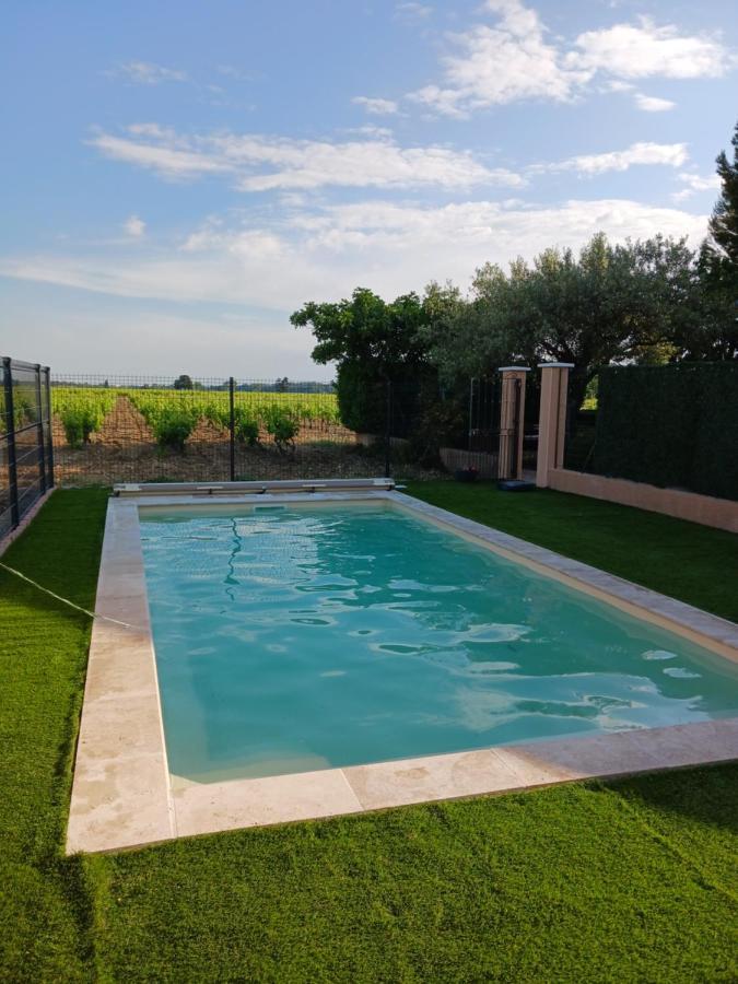 Bed and Breakfast Vents d'Anges Sainte-Cécile-les-Vignes Exterior foto