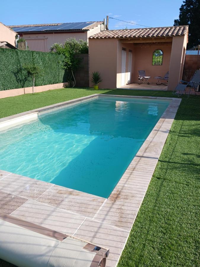 Bed and Breakfast Vents d'Anges Sainte-Cécile-les-Vignes Exterior foto