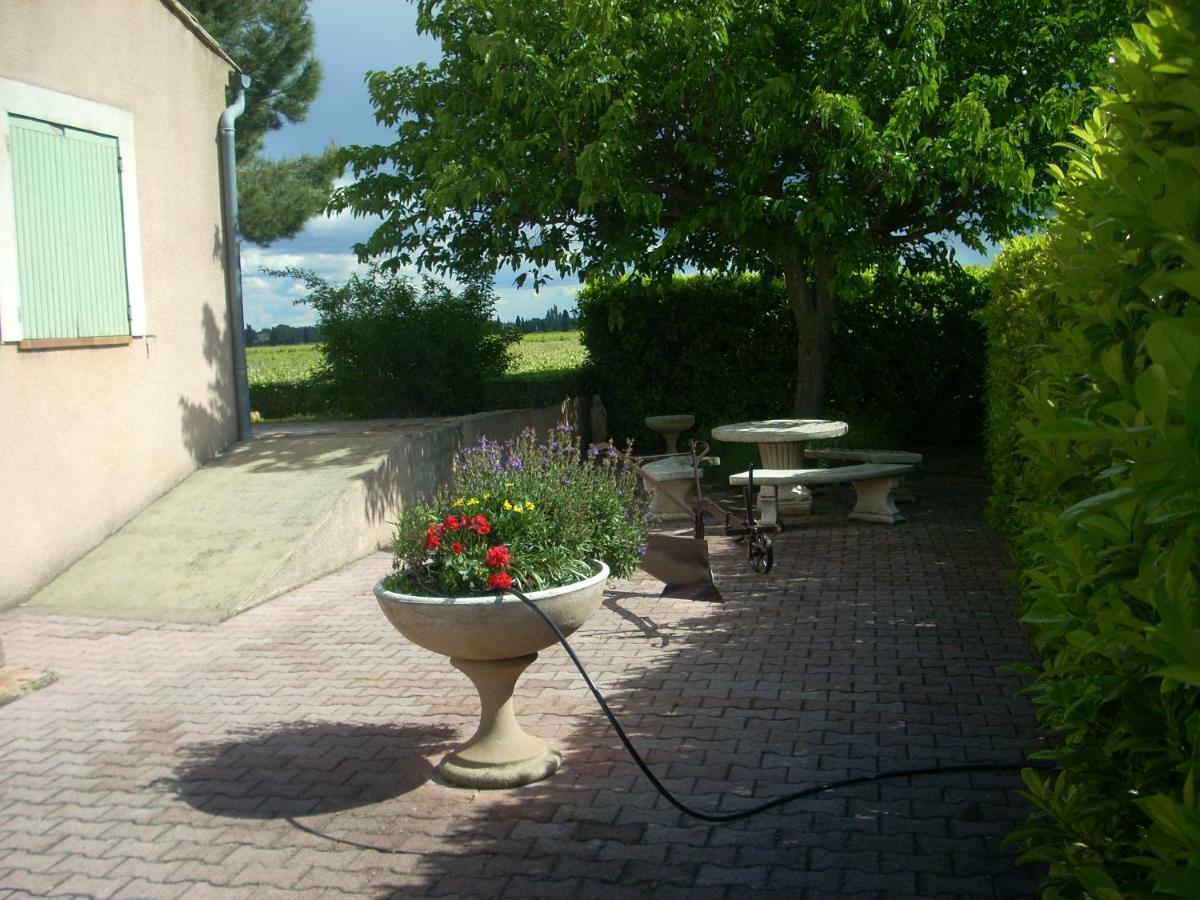 Bed and Breakfast Vents d'Anges Sainte-Cécile-les-Vignes Exterior foto